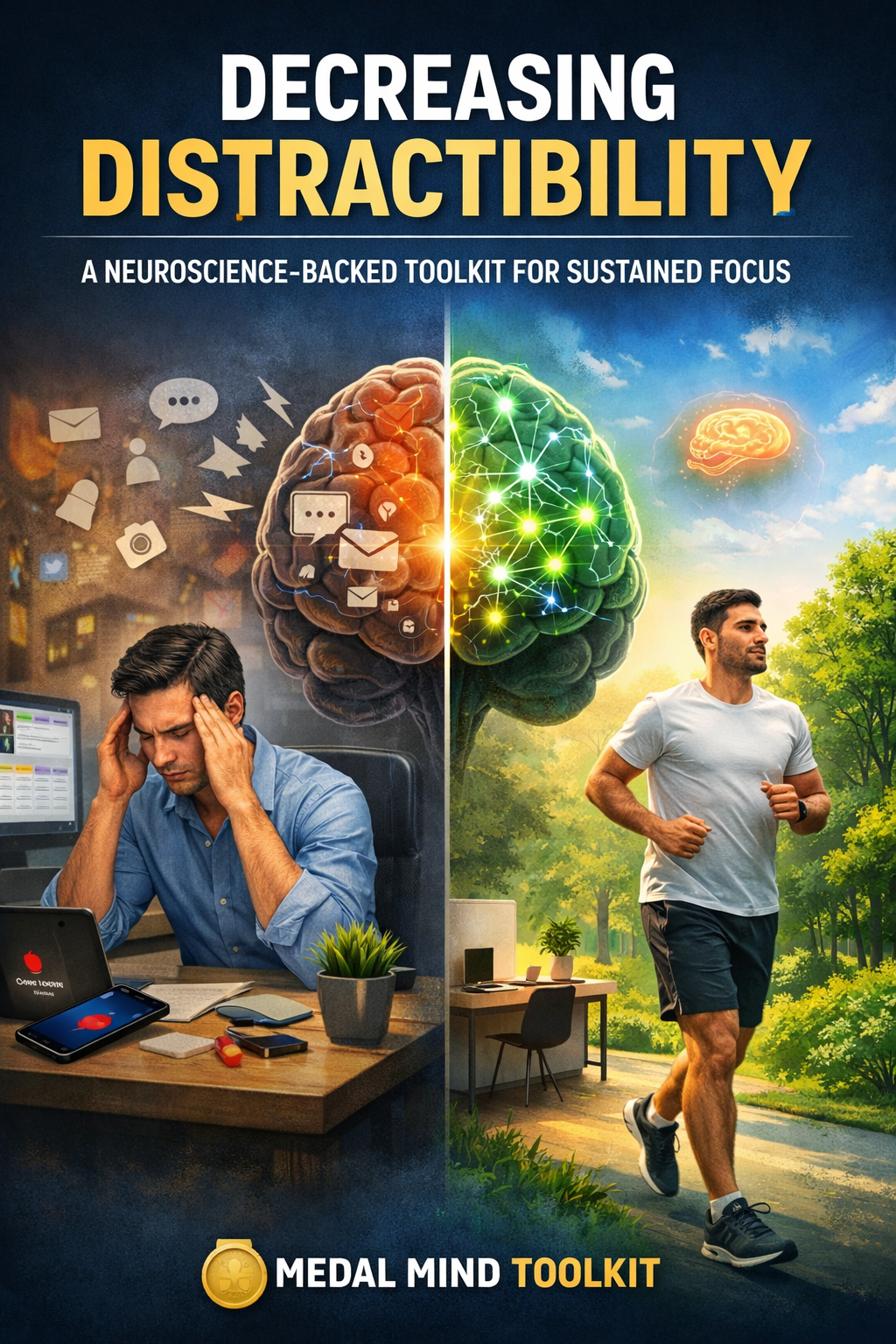 Decreasing Distractability: A Neuroscience-Backed Toolkit for Sustained Focus